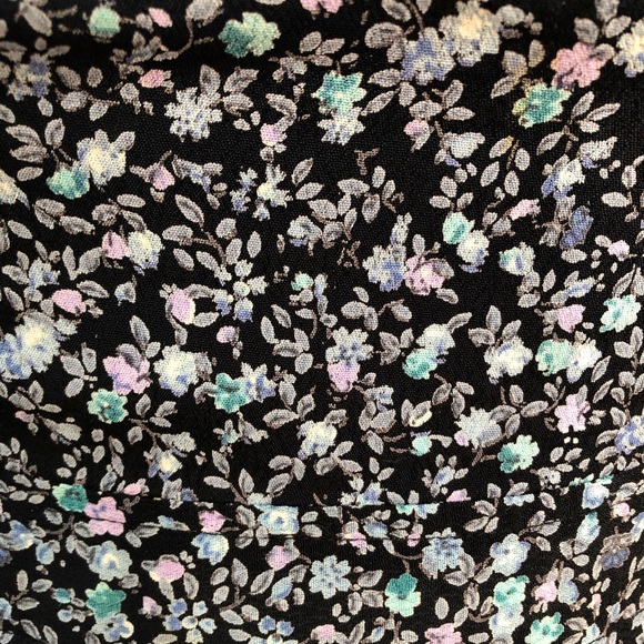 John Galt Strapless Floral Tie Dress - Picture 3 of 4